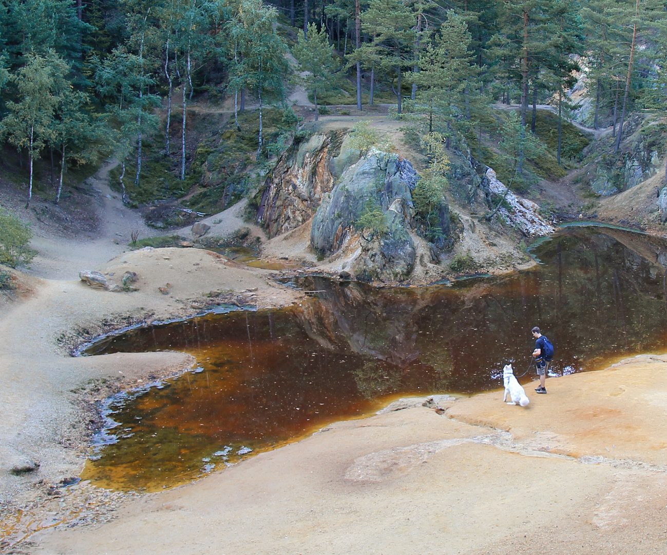 Kolorowe jeziorka
w Rudawach Janowickich
