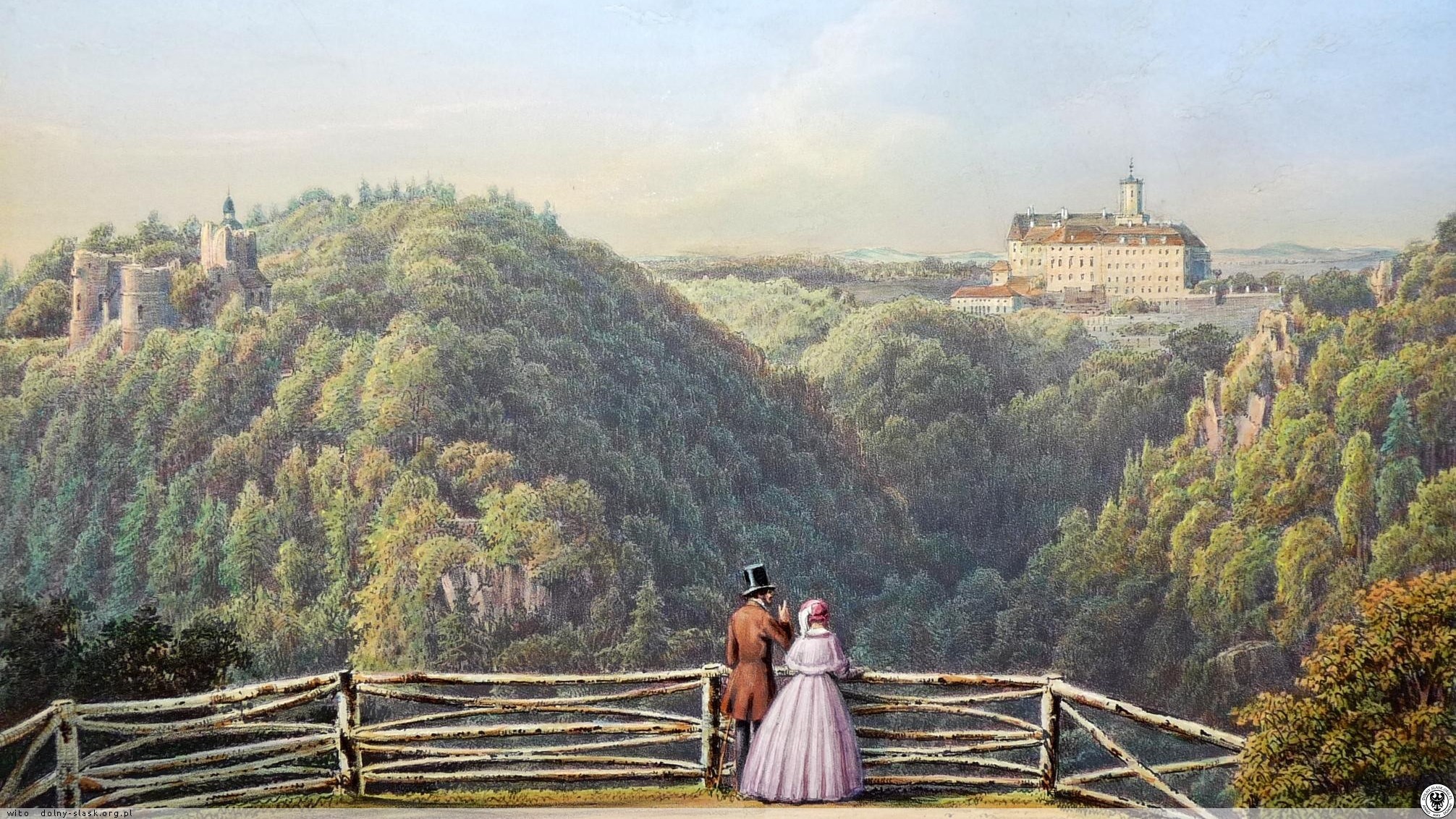 stary Książ dawniej